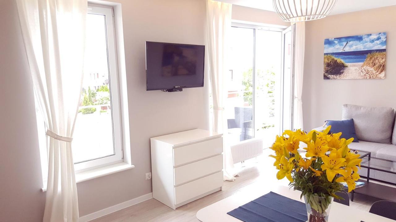 Komfortowy Apartament Lazur Z Garazem 科沃布热格 外观 照片