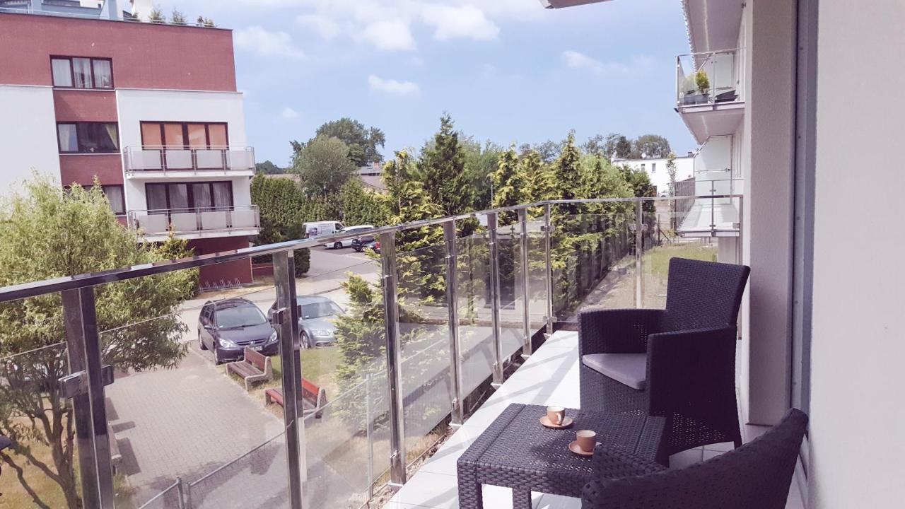 Komfortowy Apartament Lazur Z Garazem 科沃布热格 外观 照片