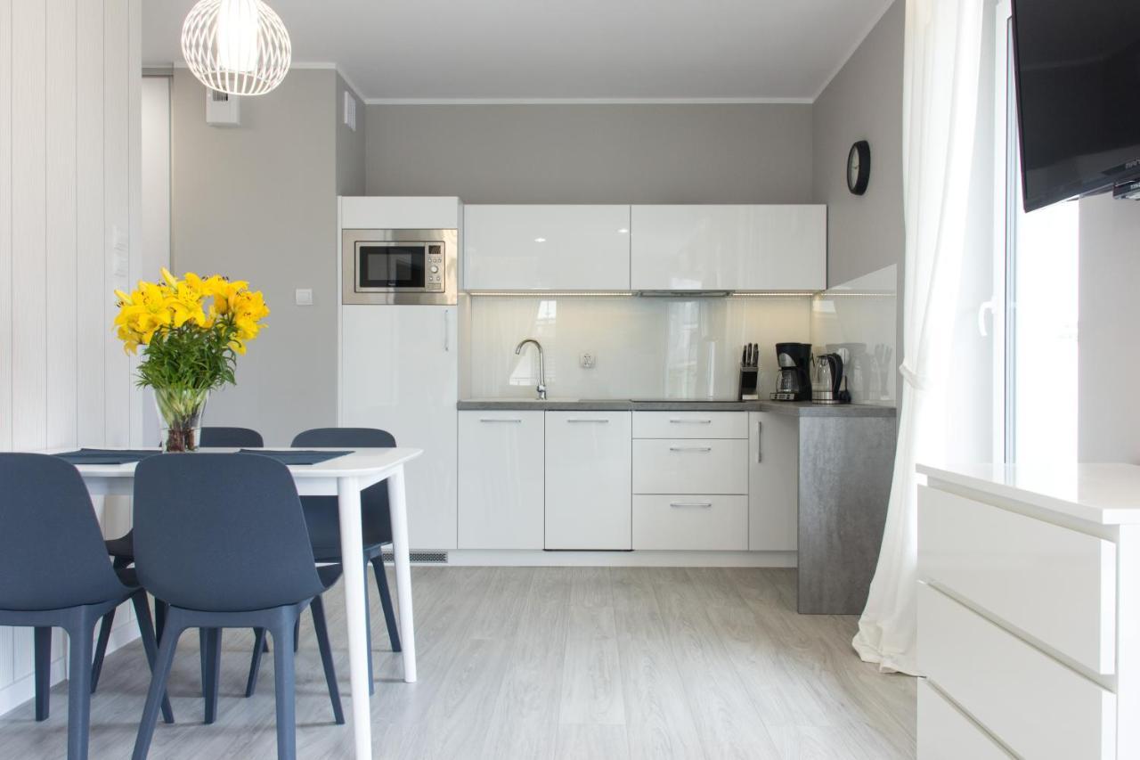 Komfortowy Apartament Lazur Z Garazem 科沃布热格 外观 照片